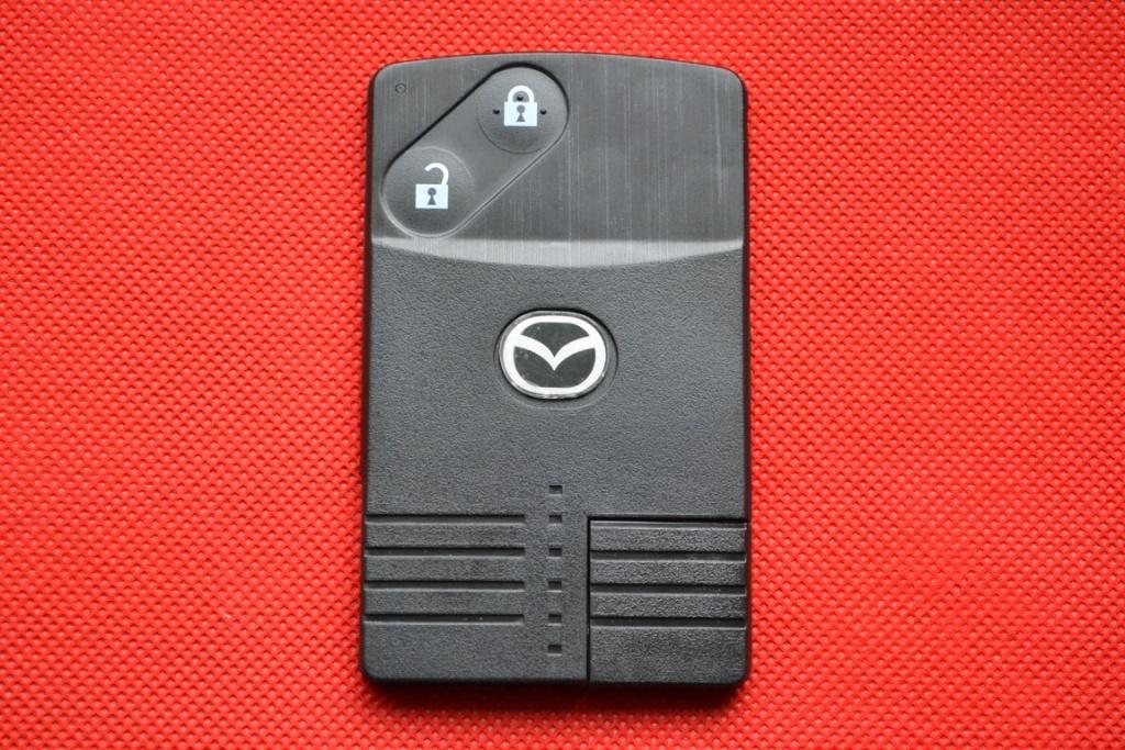 Mazda cx5, cx7, cx9 smart ключ карта корпус 2 кнопки без вставки