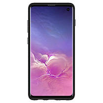 Чохол Spigen для Samsung Galaxy S10 Rugged Armor, Black, фото 4