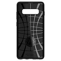 Чохол Spigen для Samsung Galaxy S10 Rugged Armor, Black, фото 5