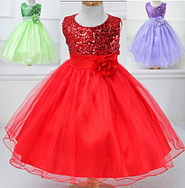 Бальне плаття червоне випускний ошатне для дівчинки за коліно.