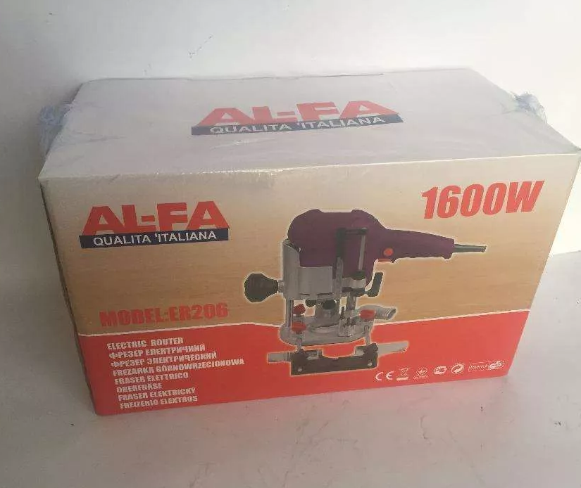Фрезер AL-FA 1600 Вт(електрофрезер ручной электрический фрезерная машинка) - фото 2 - id-p913365908