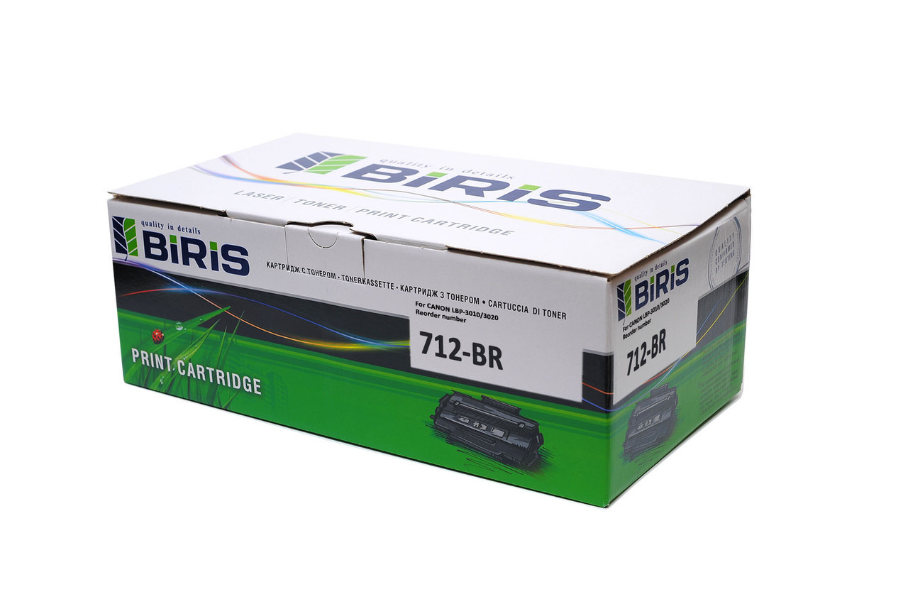 Картридж Biris CANON 712-BR чорний