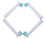 Змінні насадки для електричної зубної щітки Braun Oral-B, м'яка, 4 шт./паковання, фото 2