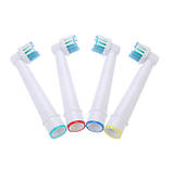 Змінні насадки для електричної зубної щітки Braun Oral-B, м'яка, 4 шт./паковання, фото 3