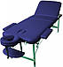 Складаний масажний стіл кушетка масажна 3-х секційна переносна Art of Choice - LEO комфорт (185*70*61/83), фото 2