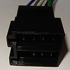 Роз'єм автомагнітоли ISO (штекер), з дротом