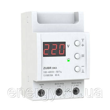 Реле напруги Zubr D63