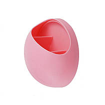 Настінний тримувач для зубних щіток (рожевий)