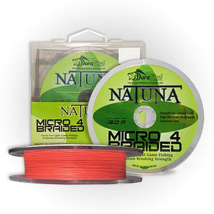 Шнур DuraKing Natuna Micro X4 Bride 150m. 0.15/0.06 mm. /8Lbs. /3.6 кг. O