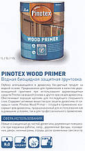 PINOTEX WOOD PRIMER 10л - безцветная швидковисихаюча деревозахисна грунтовка