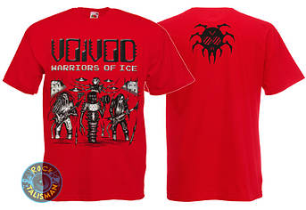 Футболка VOIVOD Warriors Of Ice червона, фото 2