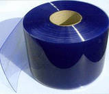 Стрічка для ПВХ завіс 200мм*1,7 мм стандартна прозора, фото 2