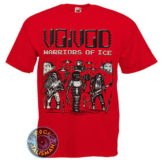 Футболка VOIVOD Warriors Of Ice червона, фото 2