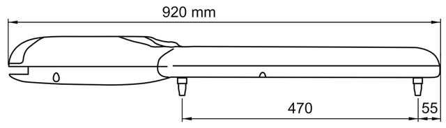 Габаритні розміри NICE WINGO 3524