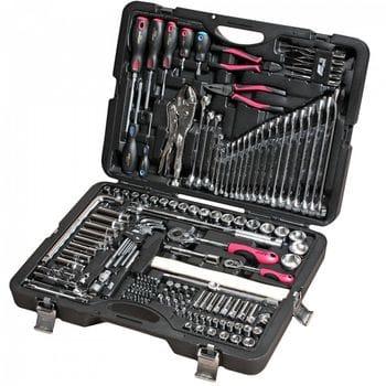 Набір інструменту універсальний 1/4", 1/2" (156 од.) JTC H156C-B36, фото 1