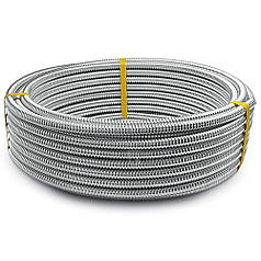 Труба гофрована LAVITA неіржавка відзамінна HF40, 1 м.