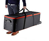 Сумка для студійного світла з колесами Visico RCB-125 (125x34x30см), фото 7