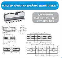 КУЛАЧКИ ОСНОВНЫЕ КП SP 3500 3200-250 d 250мм Польша Bison-Bial. рейки