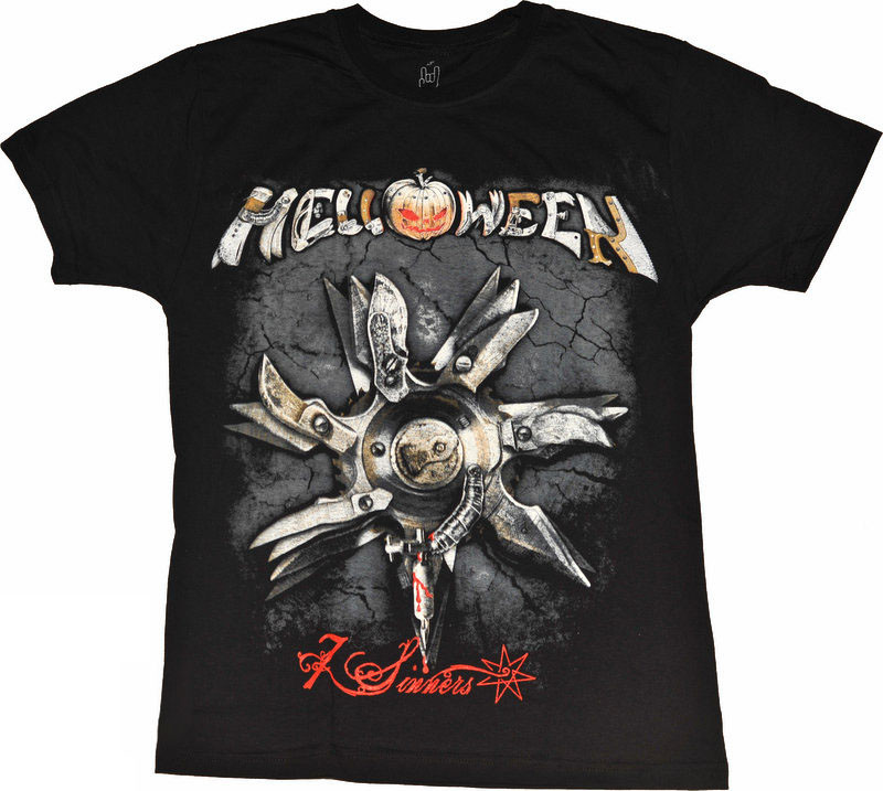 Футболка Helloween "7 Sinners", Розмір XXXL (XXL Euro)