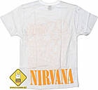 Футболка Nirvana (смайли) (біла), Розмір M, фото 2