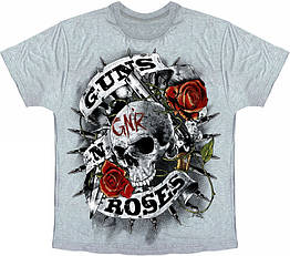 Футболка guns'n'roses (череп), Розмір XXL