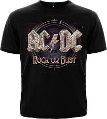 Футболка AC/DC "Rock Or Bust", Розмір XXL