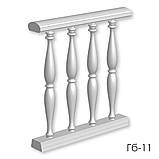 Балюстрада з гіпсу Гб-11 h960 мм., фото 2