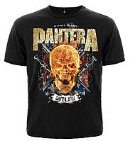 Футболка Pantera (flamming skull), Размер M