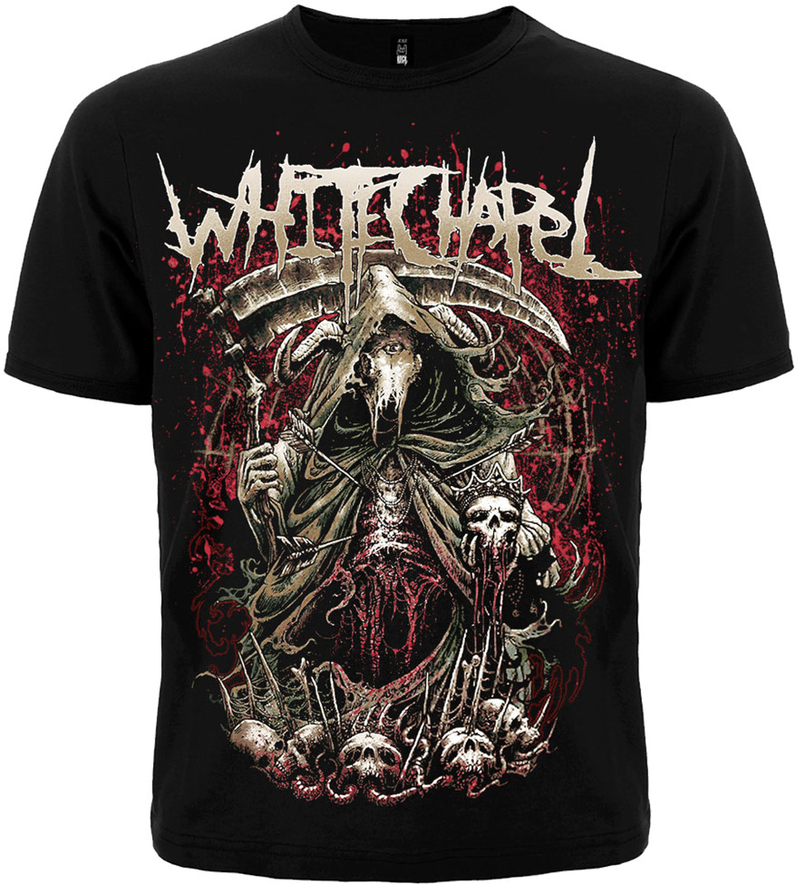 Футболка Whitechapel "The King Is Dead", Розмір XXXL (XXL Euro)