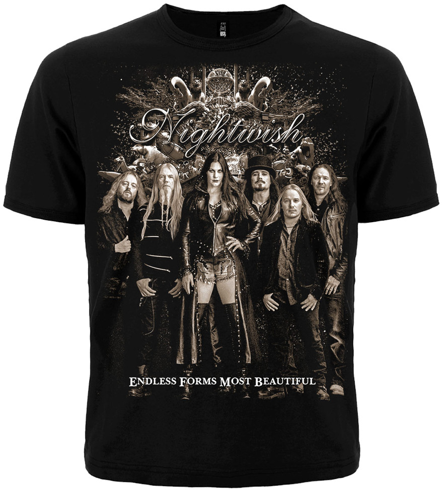 Футболка з групою Nightwish "Endless Forms Most Beautiful", Розмір S