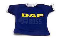 Вымпел-футболка, декоративный DAF Синий