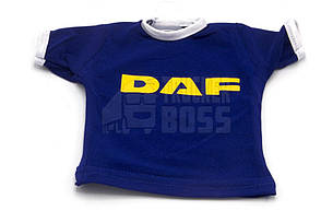 Вимпел-футболка, декоративний DAF Синій