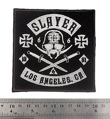 Нашивка Slayer (Los Angeles 666)