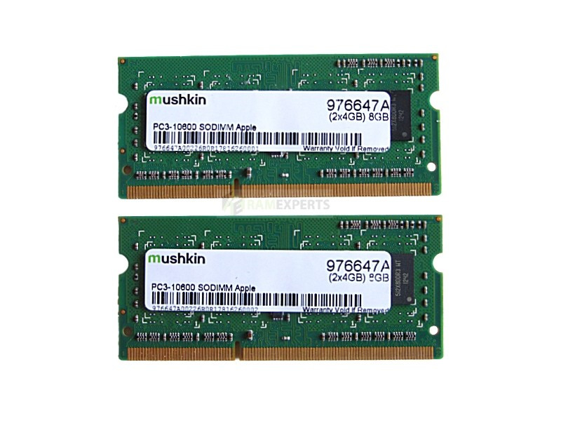Память Mushkin 8GB (2x4GB) DDR3 SO-DIMM 1333Mhz MacBook Pro iMac Mac mini