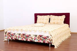 Ліжко "Хлоя" двоспальне з м'яким узголів'ям