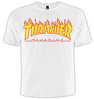 Футболка Thrasher (белая футболка), Размер S