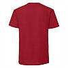 Чоловіча футболка щільна червона 422-40, фото 2