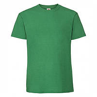 Мужская футболка плотная зеленая 422-47