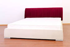 Ліжко "Морель" двоспальне з м'яким узголів'ям і з підйомним механізмом+ 2 подушки, фото 3