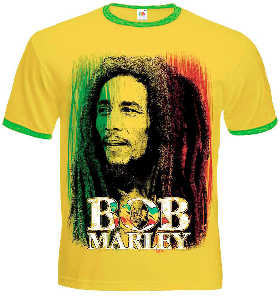 Футболка-рінгер Bob Marley, Розмір M