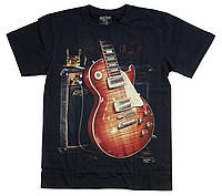 Футболка Gibson Les Paul (светится в темноте), Размер M