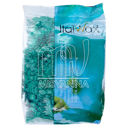 Віск в гранулах Ital Wax Azulene, 1000 г ромашка, фото 2