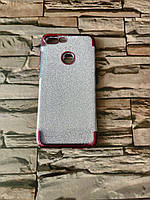 Чохол блискучий для Honor 9 Lite Бузковий обідок