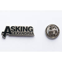 Пин (значок) фигурный Asking Alexandria (logo)