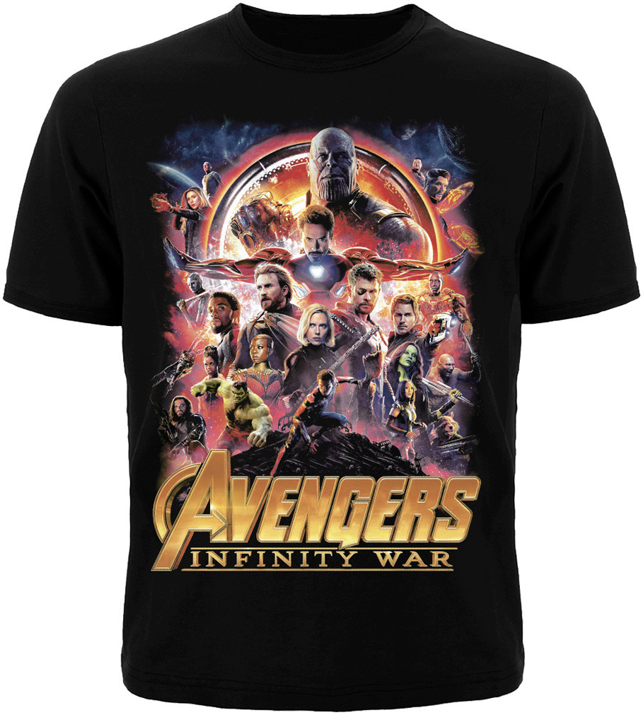 Футболка Avengers: Infinity War, Розмір XXXL (XXL Euro)