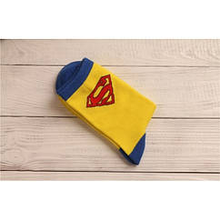 Шкарпетки Superman Logo (yellow socks) (р. 36-43)