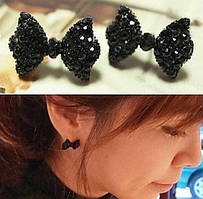 Сережки — бантики