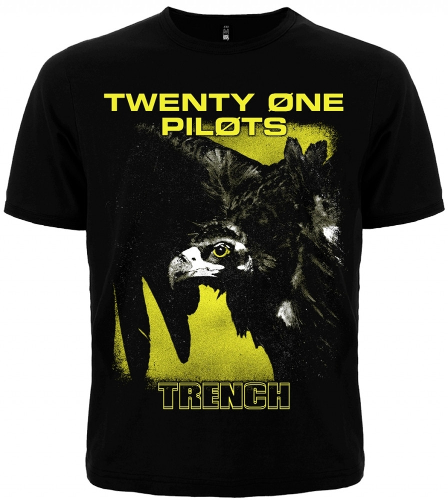 Чорна футболка Twenty One Pilots "Trench", Розмір XL
