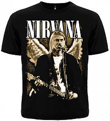 Чорна футболка Nirvana "Live At Seattle", Розмір XXL