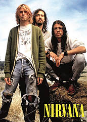 Плакат Nirvana (colored)